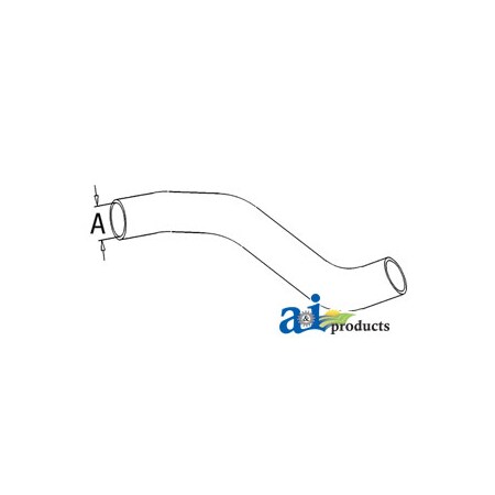 A & I Products Radiator Hose, Upper 18" x2.2" x2.2" A-104595C1